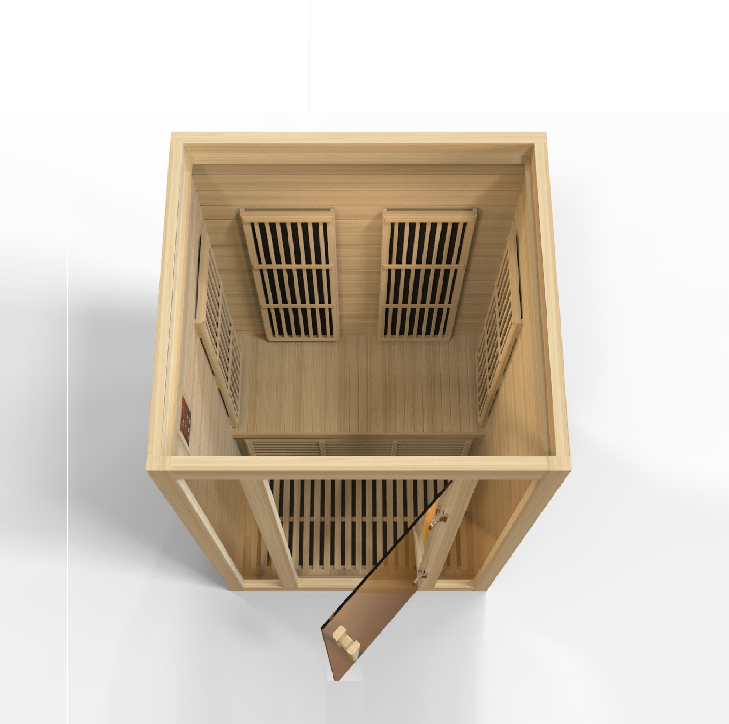 Maxxus Seattle 2-Person Low EMF (Between 5-10 MG) FAR Infrared Sauna (Canadian Hemlock)