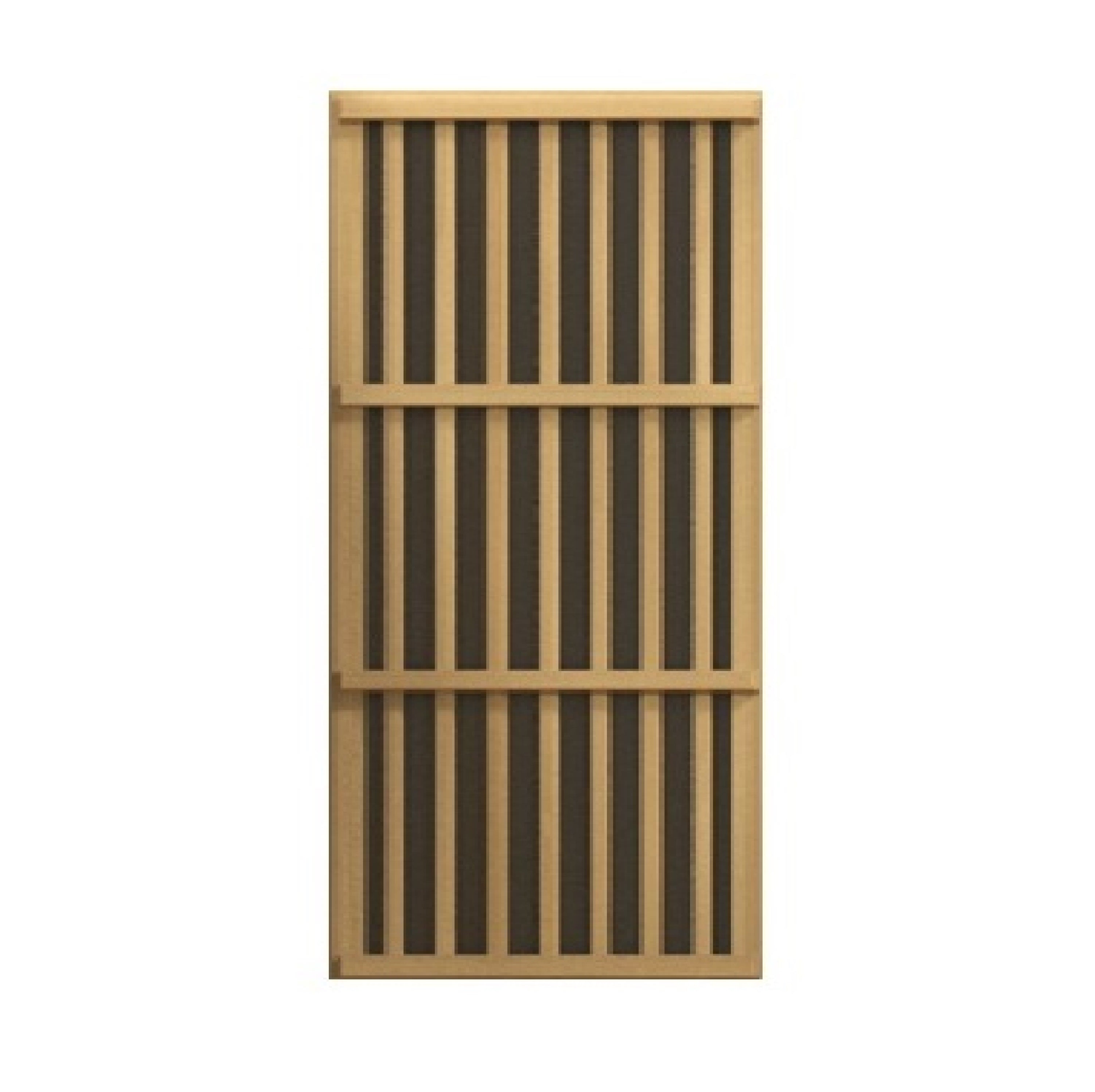 Maxxus Bellevue 3-Person Low EMF (Between 5-10 MG) FAR Infrared Sauna (Canadian Hemlock)