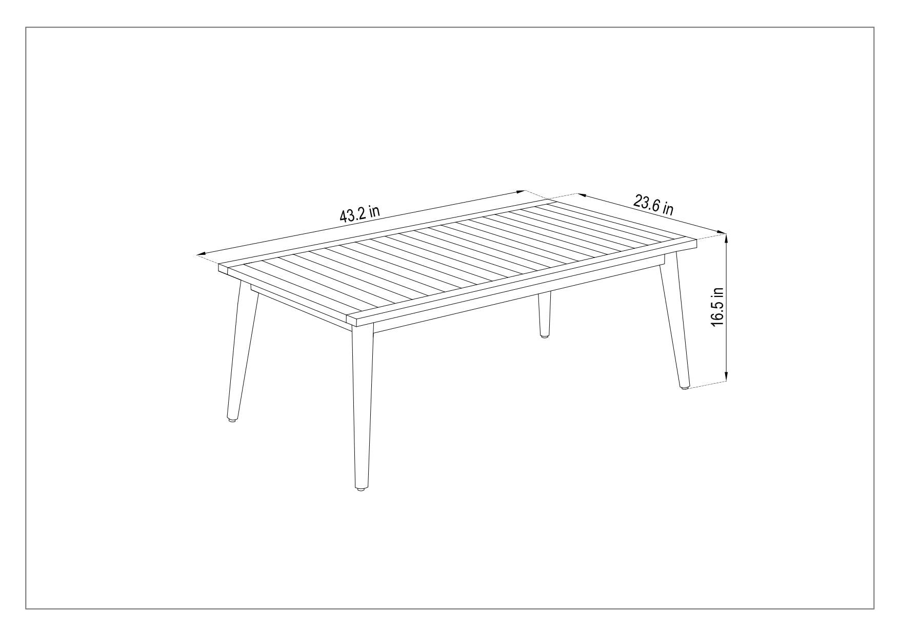 Panther Outdoor Patio Wicker and FSC Wood Seating Set