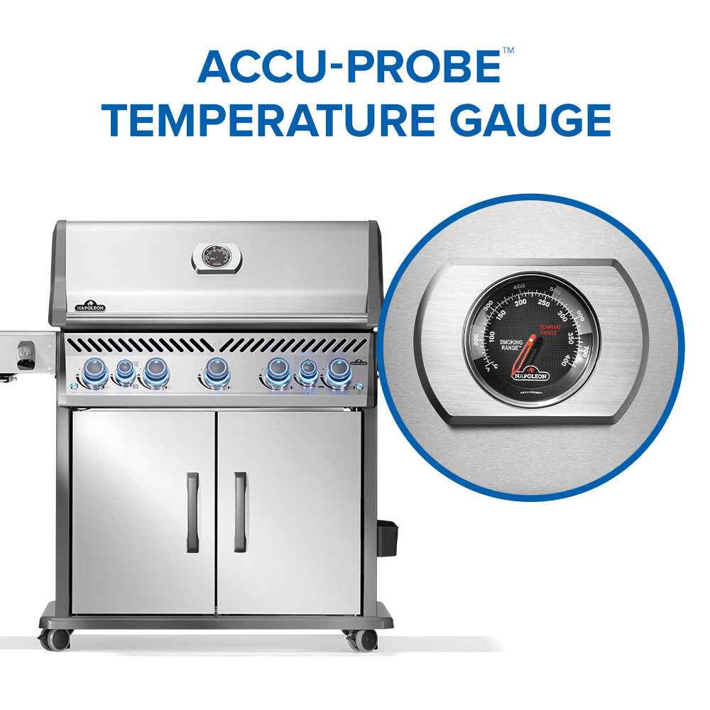 Napoleon Rogue PRO‑S 625 RSIB with Infrared Side and Rear Burners
