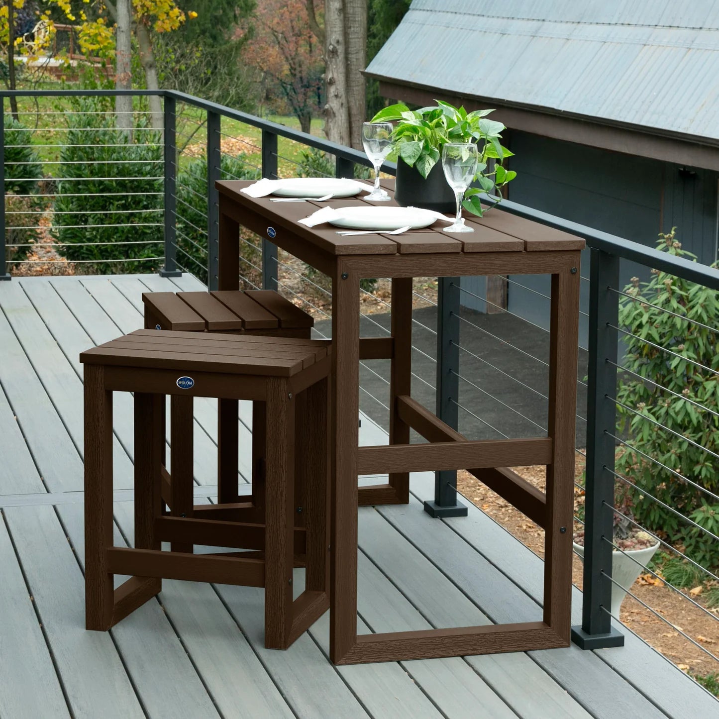 Granite Hills Counter Height Balcony 3pc Set