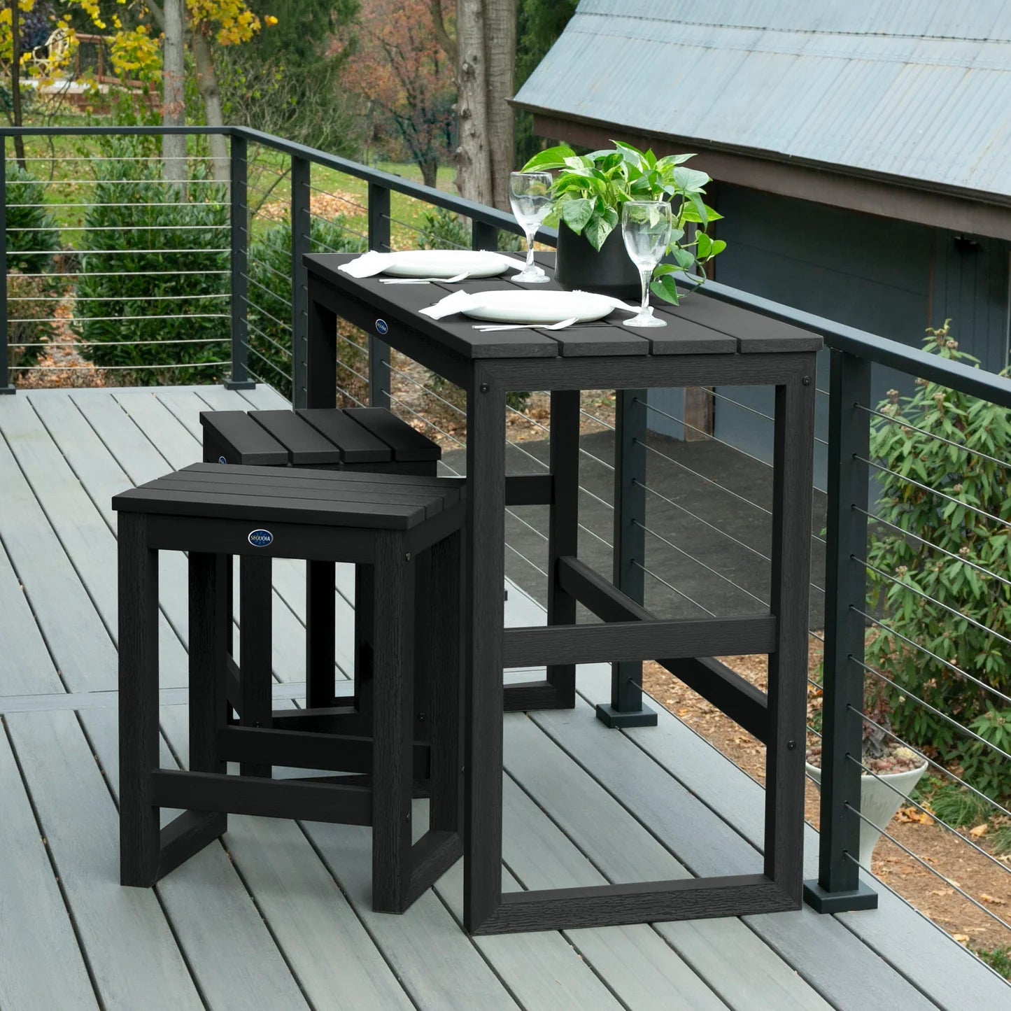 Granite Hills Counter Height Balcony 3pc Set