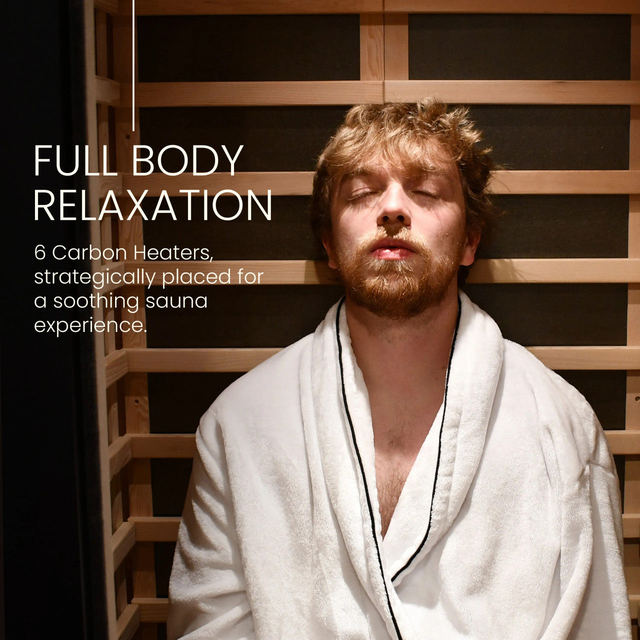 Oasis Hemlock Infrared Sauna - 1 Person