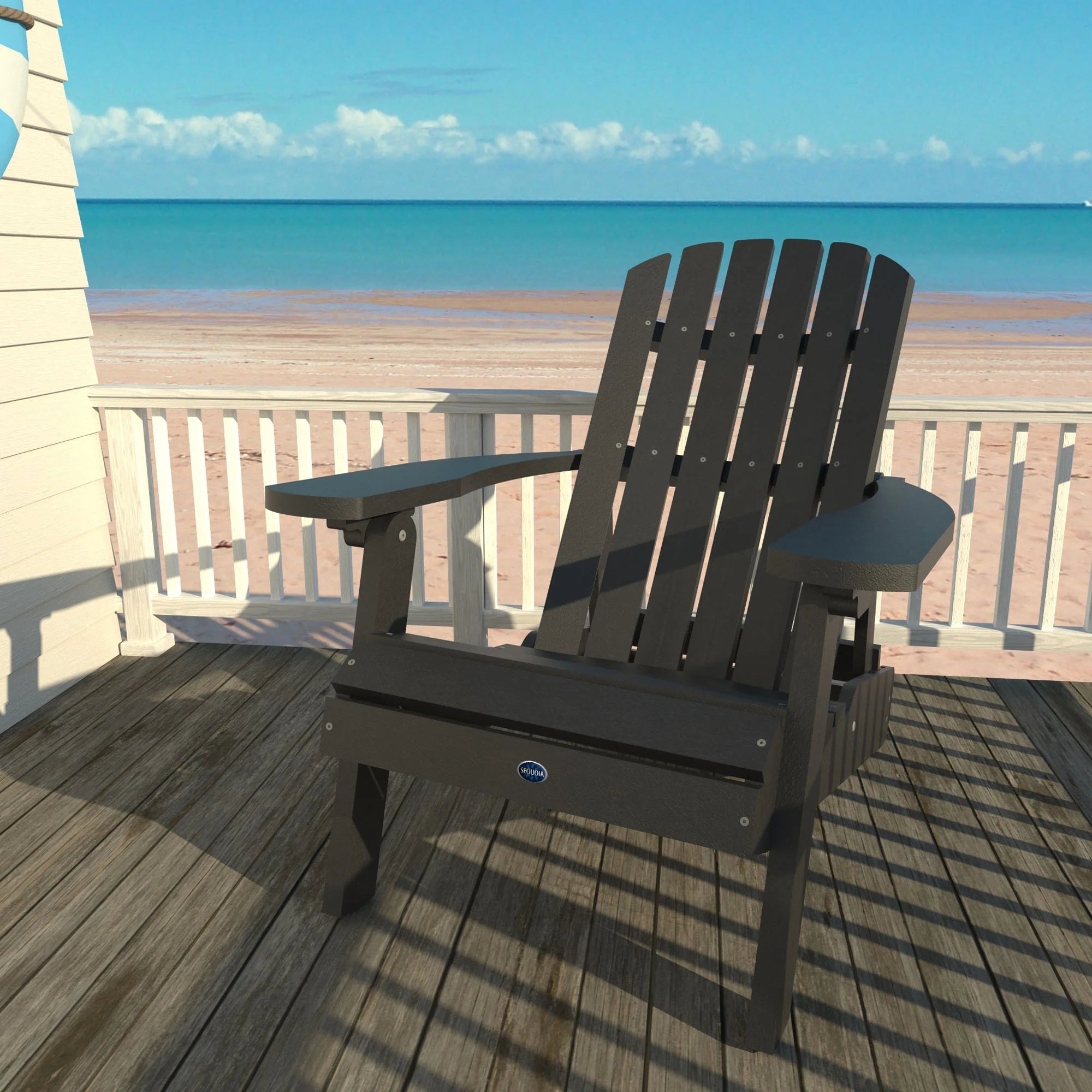 Sunrise Coast Folding and Reclining Adirondack Chair