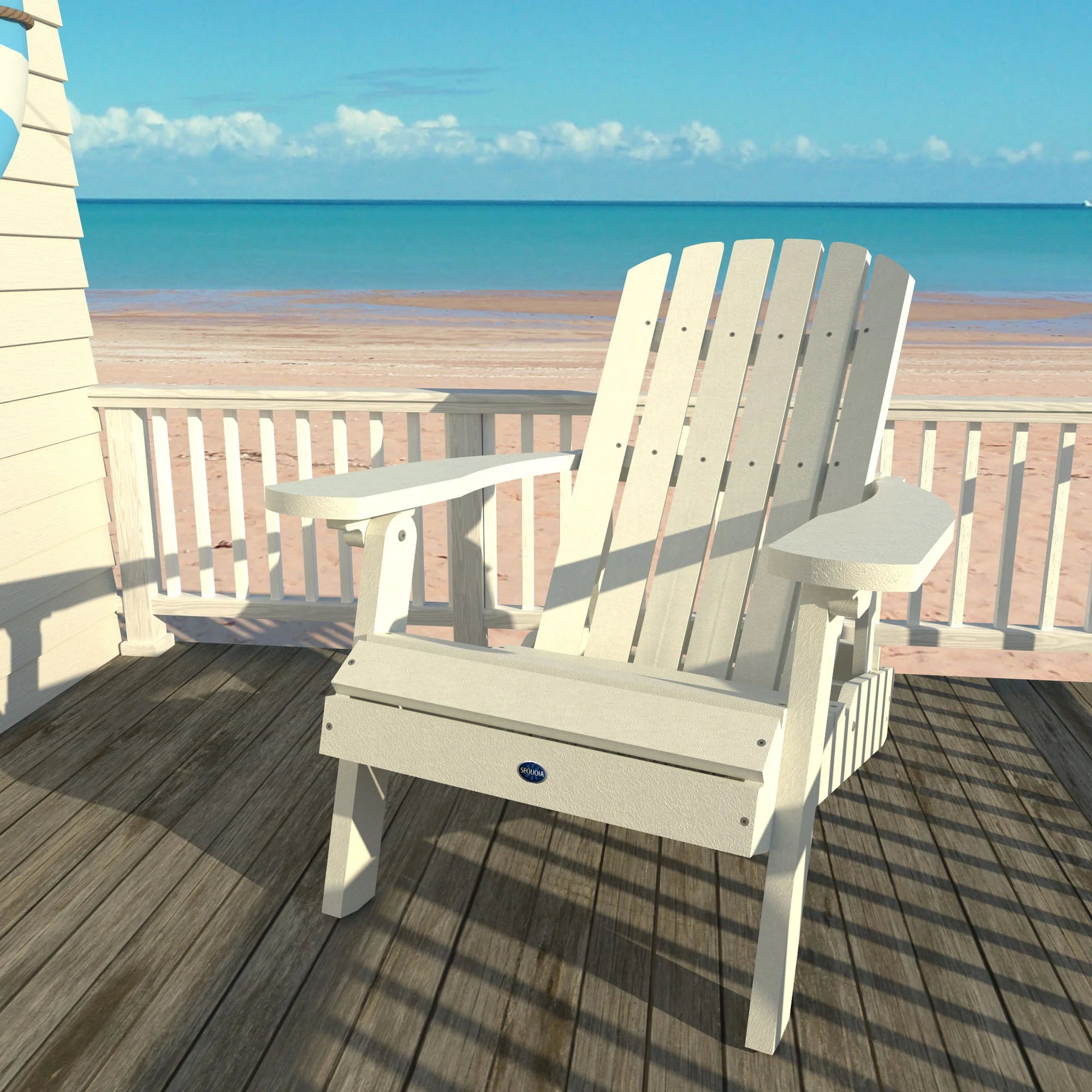 Sunrise Coast Folding and Reclining Adirondack Chair