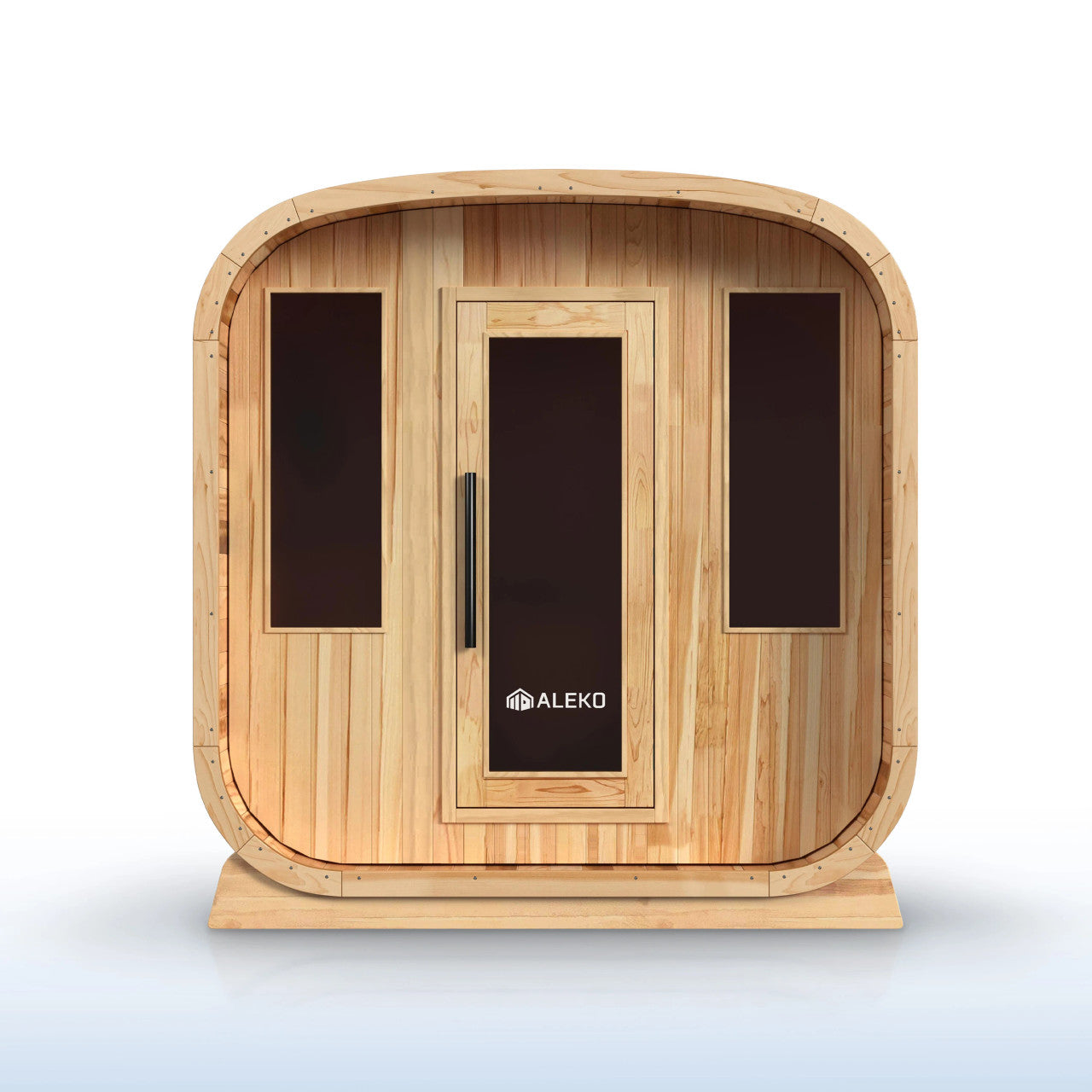 Arnica Rustic Cedar Square Sauna – 4 Person