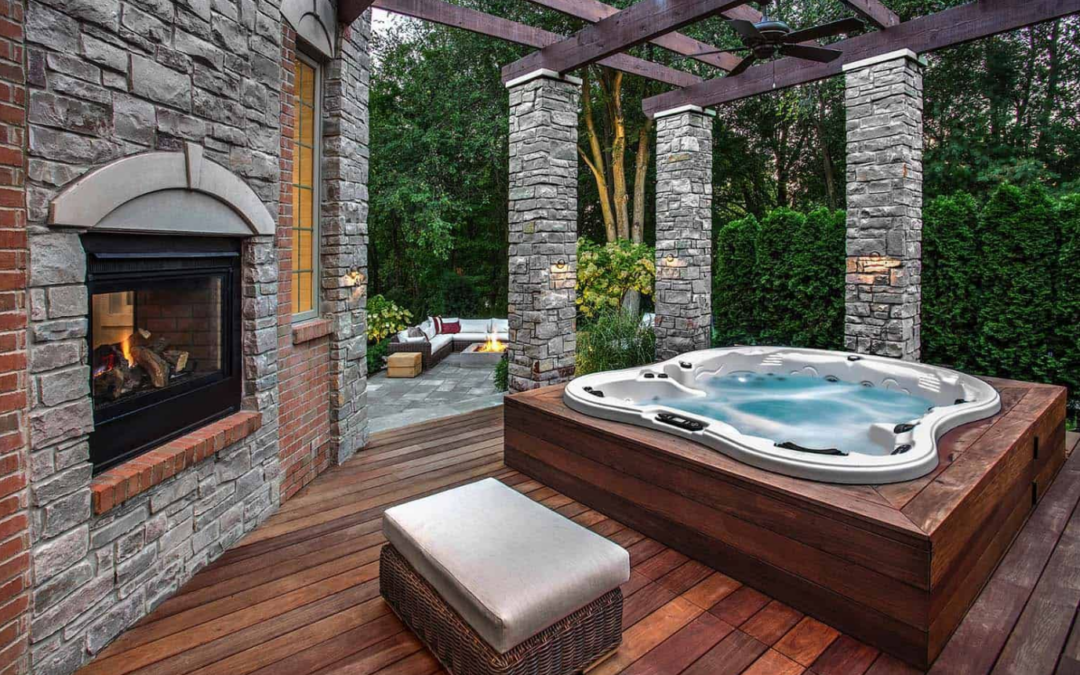 Aspen Spas Monarch Hot Tub – Spacious 5-Person Spa for Luxurious Relaxation