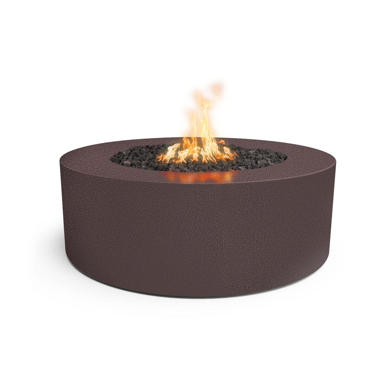 Unity 72" Powder Coat 24" Tall Fire Pit by The Outdoor Plus