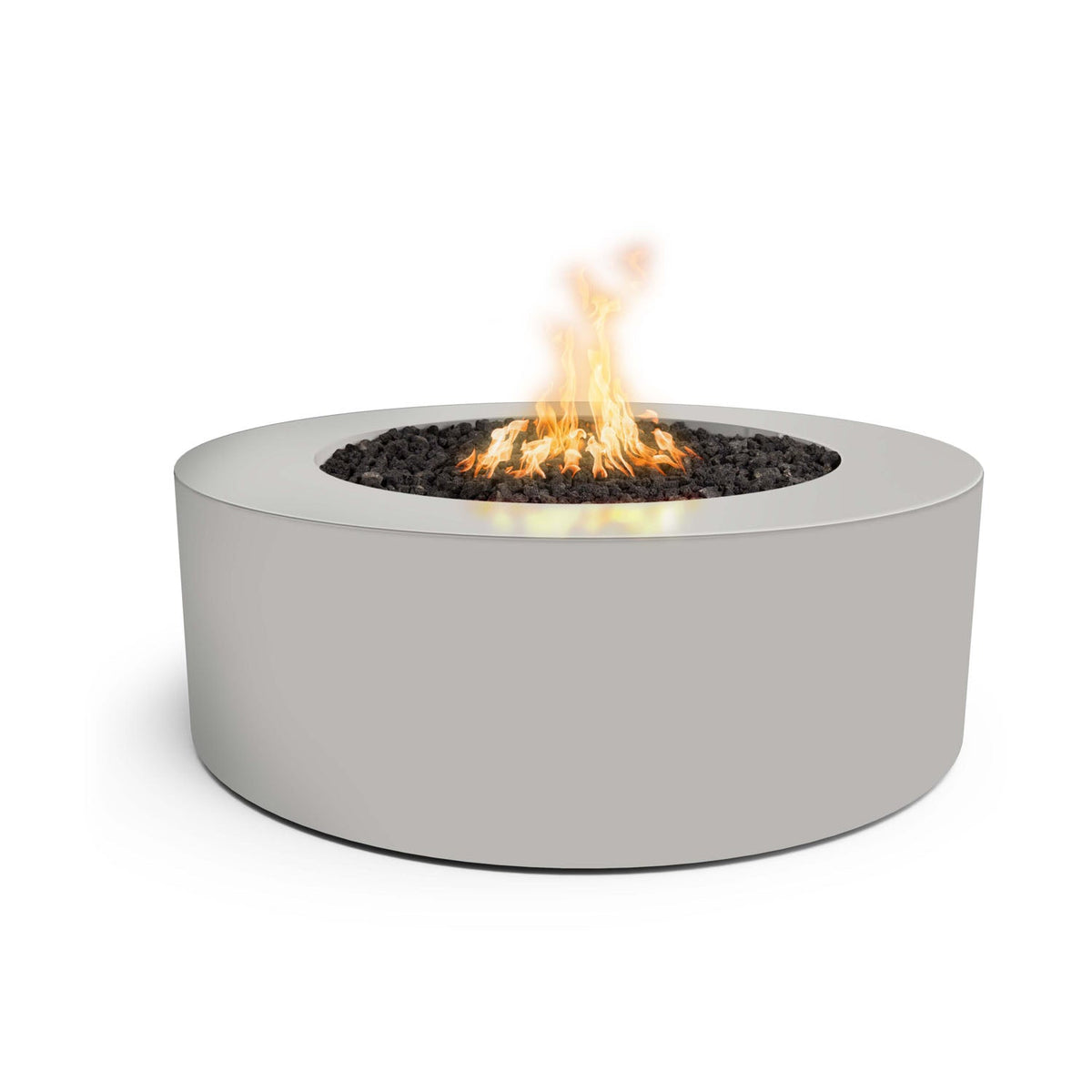 Unity 48" Powder Coat 24" Tall Fire Pit by The Outdoor Plus