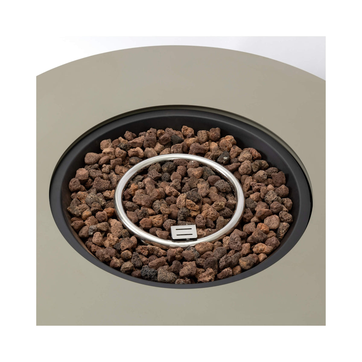 Premium 36-Inch Round Outdoor Iron Patio Fire Pit Table With Metal Cover (SAK71954)