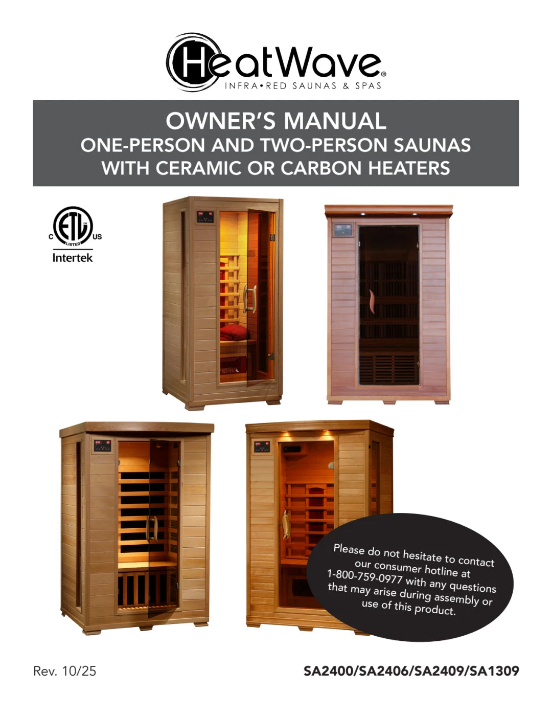 Coronado 2-Person Hemlock Deluxe Infrared Sauna with 6 Carbon Heaters