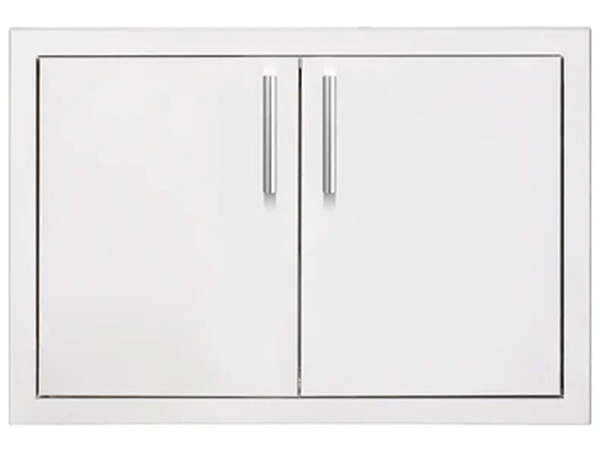 Summerset Stainless Steel Double Access Door with Hidden Hinge