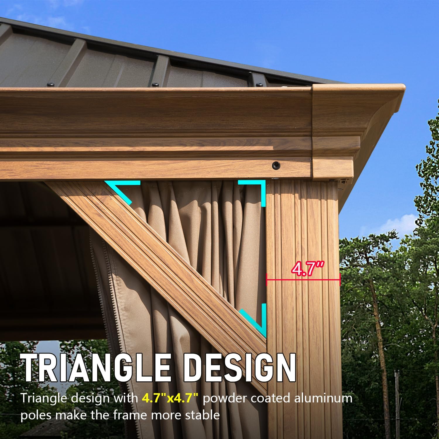 14x22FT Hardtop Gazebo