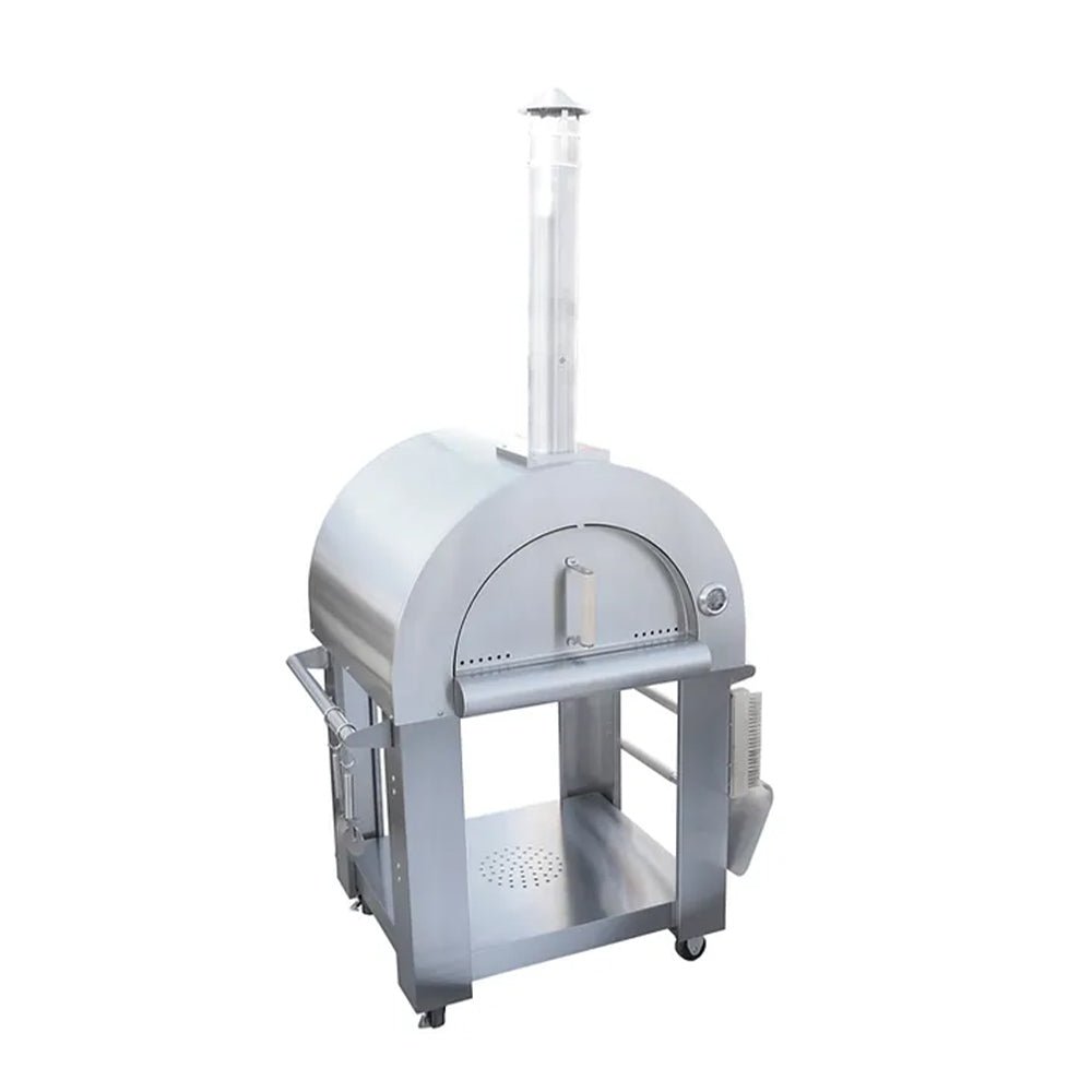 KoKoMo Grills Premium 32-Inch Stainless Steel Wood Fired Pizza Oven [KO-PIZZAOVEN] (SAK92618)