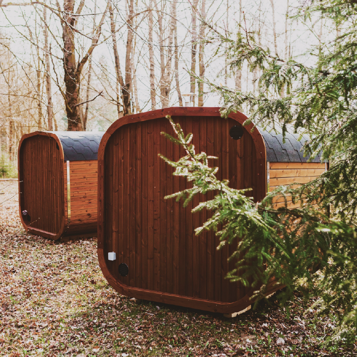 Mande MW16 ThermoWood Outdoor Sauna - Premium Outdoor Relaxation Experience