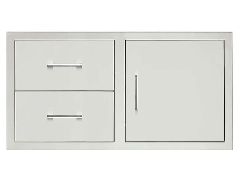 TrueFlame 17-Inch Vertical 2-Drawer & Paper Towel Holder Combo