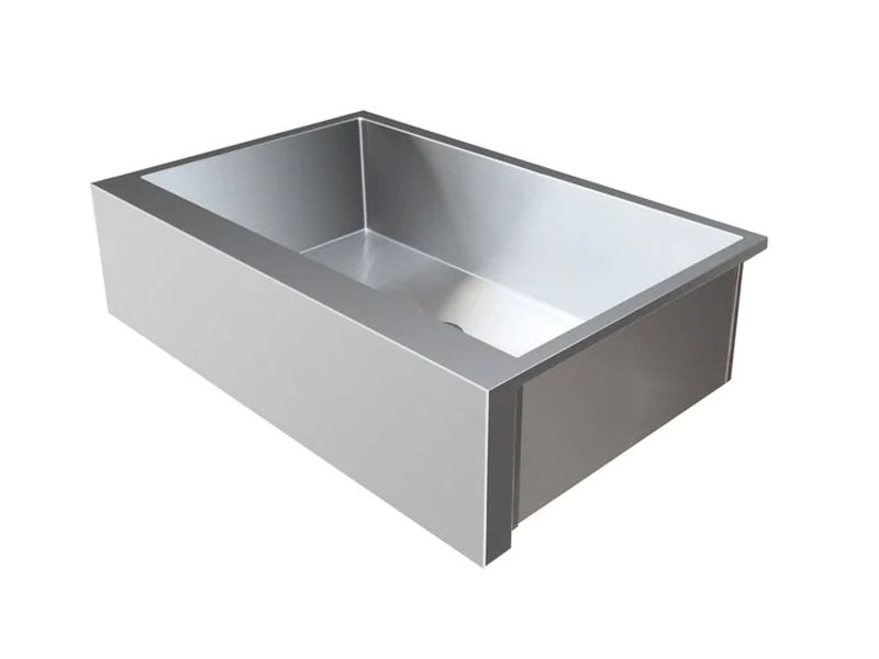 Summerset 32-Inch Outdoor Rated Farmhouse Sink and Faucet Package