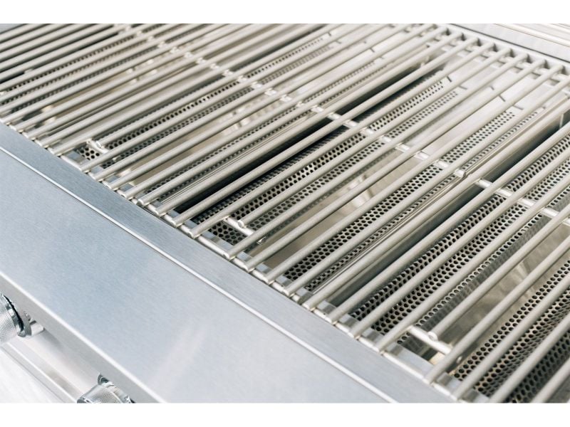 TrueFlame E-Series 32-Inch 4-Burner Gas Grill on Double Door Cart